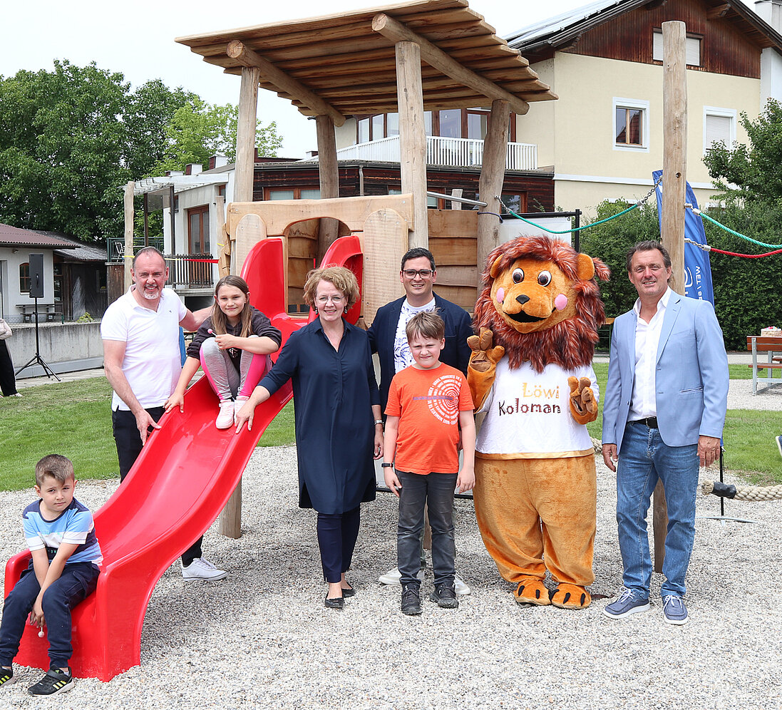 Spielplatzeröffnung Melk, Schanzstraße